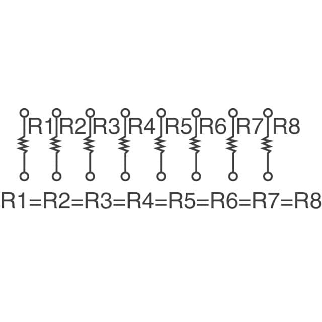 image of Resistor Networks, Arrays> MNR18ERAPJ103