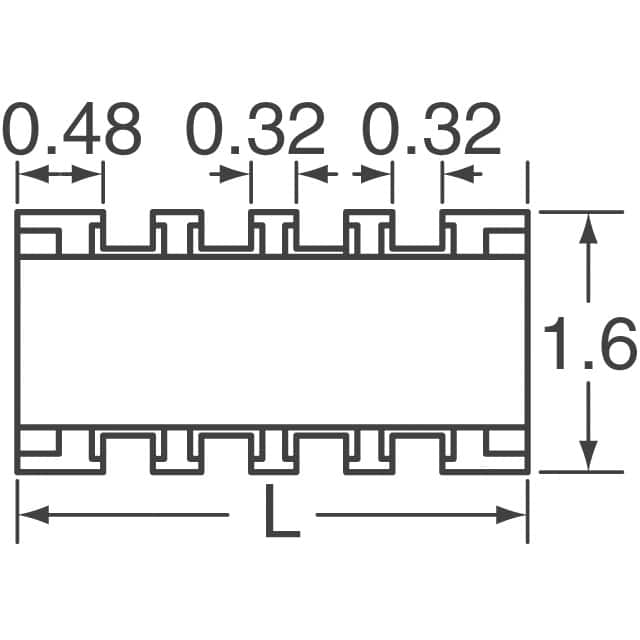 image of Resistor Networks, Arrays> MNR15E0RPJ182