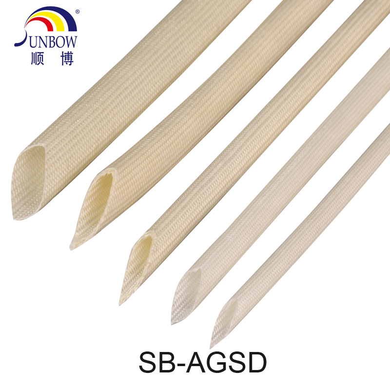 SB-AGSD  Double Layer Acrylic Fiberglass Sleeving