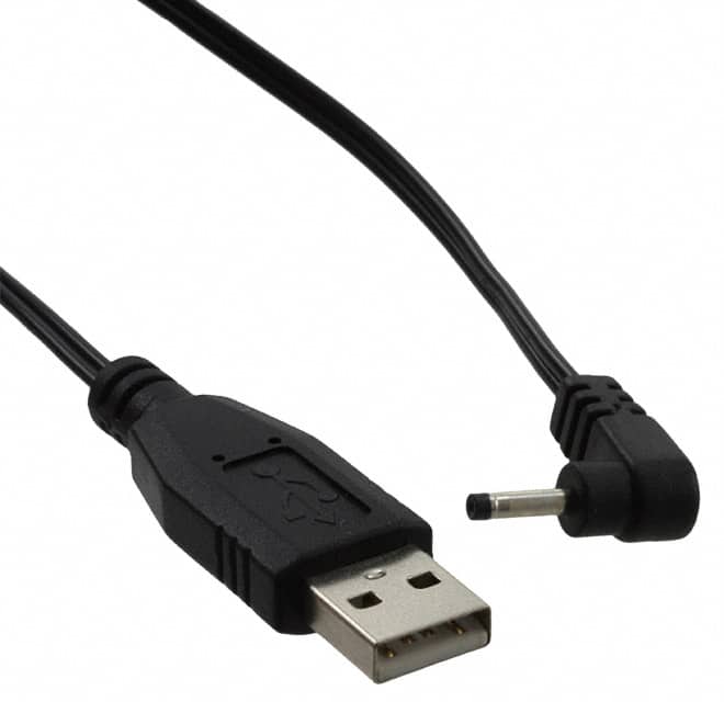 CABLE USB-A 2.35X0.7 CNTR POS RA