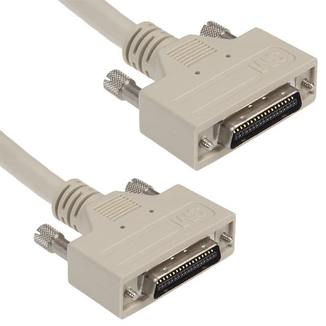 image of D-Shaped, Centronics Cables> 14536-SZ6B-100-0HC