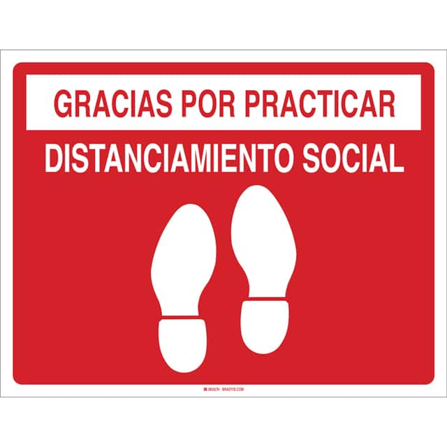 B819, 14X18, SPAN SOCIAL DISTANC