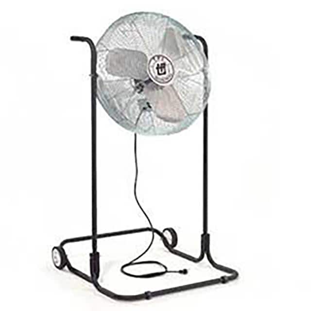 24" INDUSTRIAL HIGH STAND FAN, 1