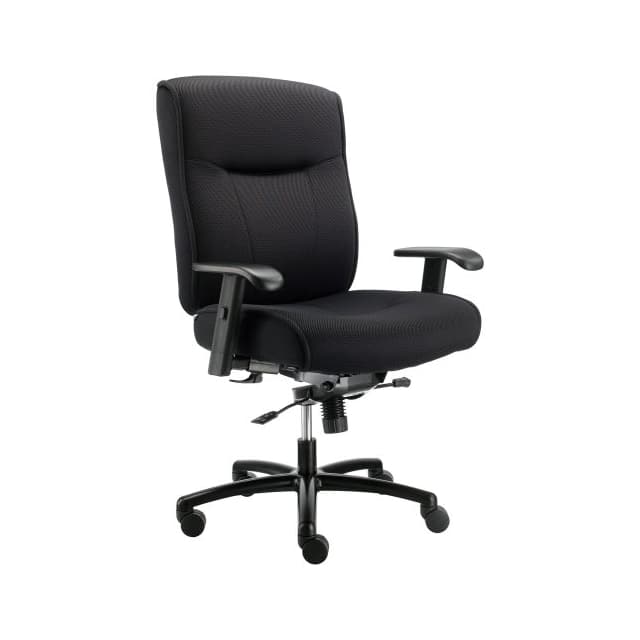 BIG AND TALL OFFICE CHAIR W/ARMS
