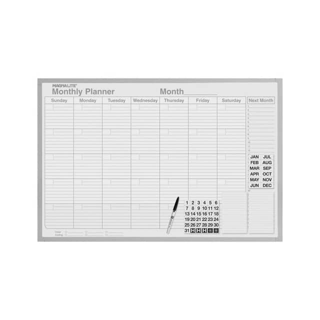 MONTHLY PLANNER KIT, 24X36", 36