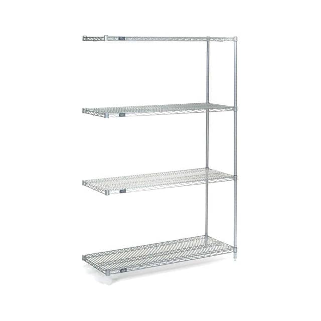 4 TIER WIRE SHELVING ADD-ON UNIT
