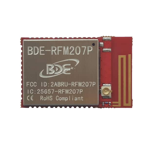 image of 射频收发器模块和调制解调器>BDE-RFM207P