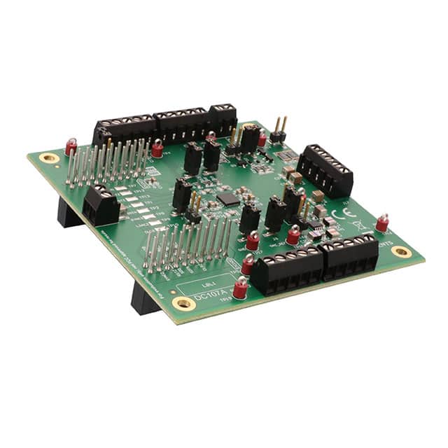 image of Evaluation Boards - Digital to Analog Converters (DACs)>BP-DAC81404EVM