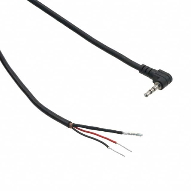 CABLE ASSY R/A 2.5MM STEREO 6'