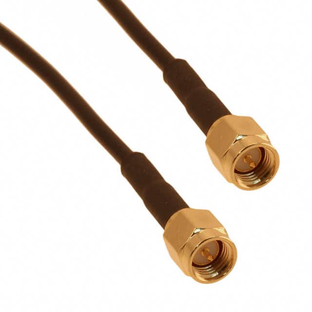 image of Coaxial Cables (RF)>CCSMA-MM-RG174-12 