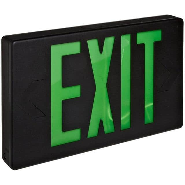 image of Safety - Exit Signs and Emergency Lights>CEXESMD-GNBL-EM 