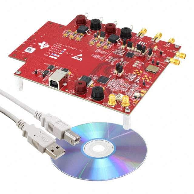 image of Evaluation Boards - Digital to Analog Converters (DACs)>DAC5681ZEVM 