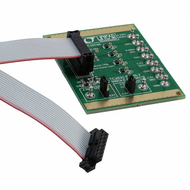 image of Evaluation Boards - Digital to Analog Converters (DACs)>DC1074A 