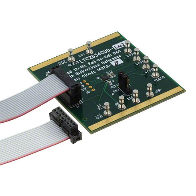 Evaluation Boards - Digital to Analog Converters (DACs)>DC1488A-B