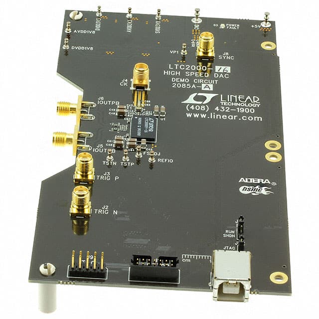 Evaluation Boards - Digital to Analog Converters (DACs)>DC2085A-A