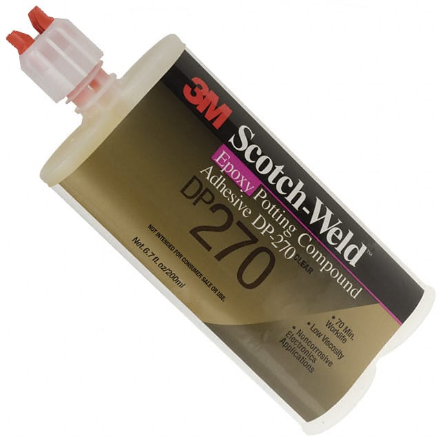 image of Glue, Adhesives, Applicators>DP270-CLEAR-200ML 