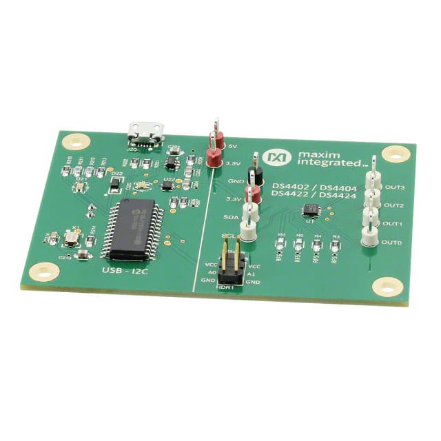 image of Evaluation Boards - Digital to Analog Converters (DACs)>DS4424K 