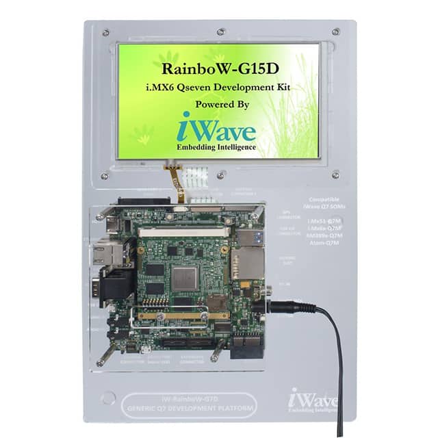 image of Evaluation Boards - Embedded - MCU, DSP>IW-G15D-Q704-3D001G-E008G-LCD 