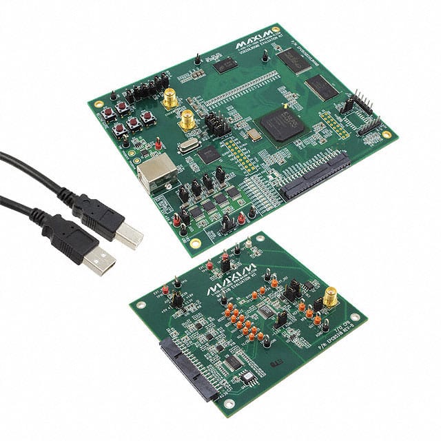 image of Evaluation Boards - Digital to Analog Converters (DACs)>MAX5318EVSYS- 