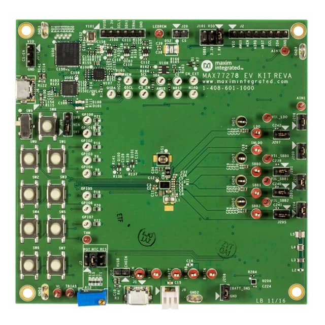 image of Evaluation and Demonstration Boards and Kits>MAX77278EVKIT- 