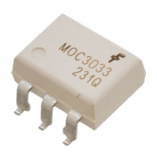 image of 光隔离器 - 双向可控硅，SCR 输出>MOC3033SM