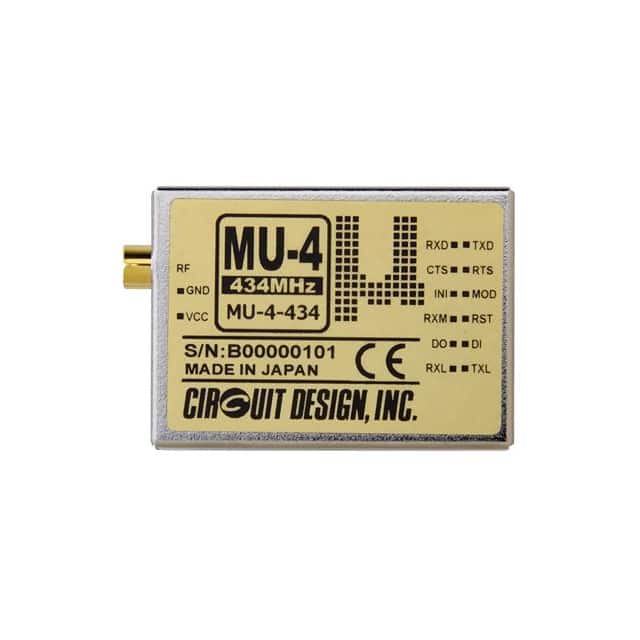 image of 射频收发器模块和调制解调器>MU-4-434