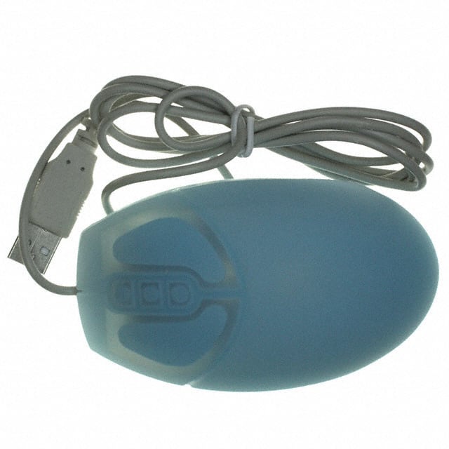 MOUSE WASHABLE OPTICAL USB BLUE