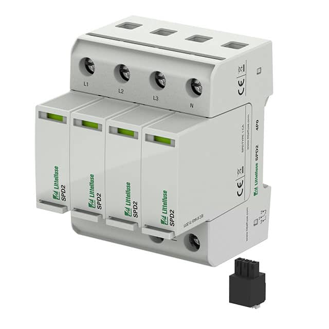 image of TVS - Surge Protection Devices (SPDs)>SPD2-550-4P0-R 