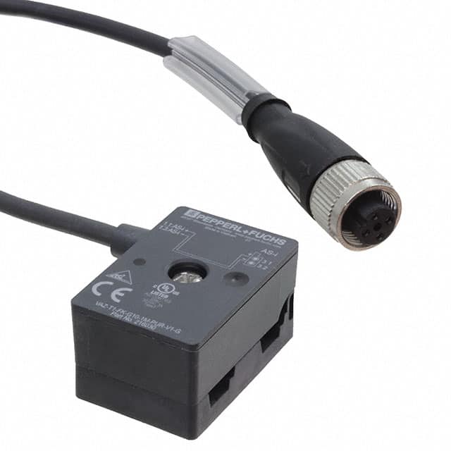 image of Between Series Adapter Cables>VAZ-T1-FK-G10-1M-PUR-V1-G 