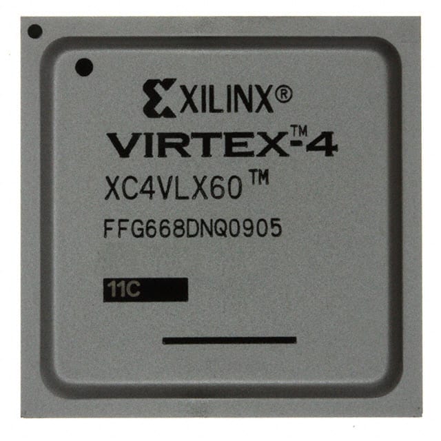 image of Embedded - FPGAs (Field Programmable Gate Array)>XC4VLX60-11FFG668C