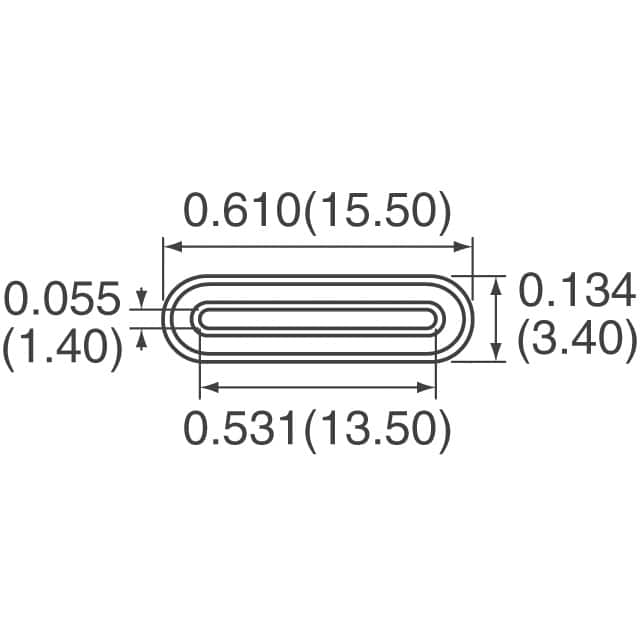 image of 铁氧体磁芯 - 电缆和布线>28R0610-000