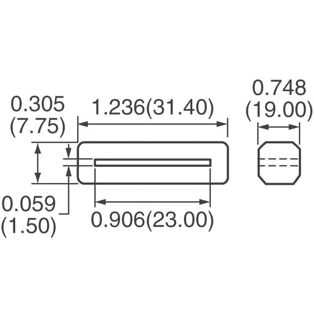 image of 铁氧体磁芯 - 电缆和布线>28R1236-000