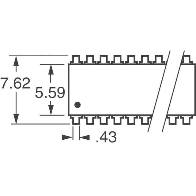 image of 电阻器网络，阵列ac
>4816P-1-331LF