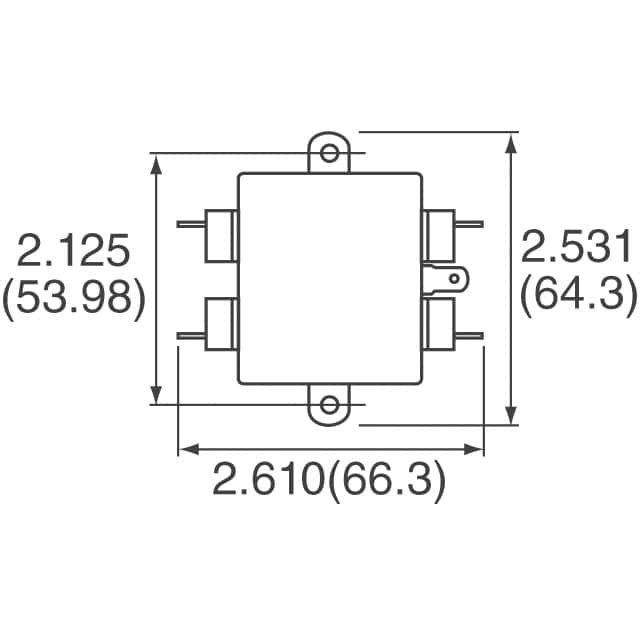 image of Módulo de filtro de línea eléctrica>6609020-7