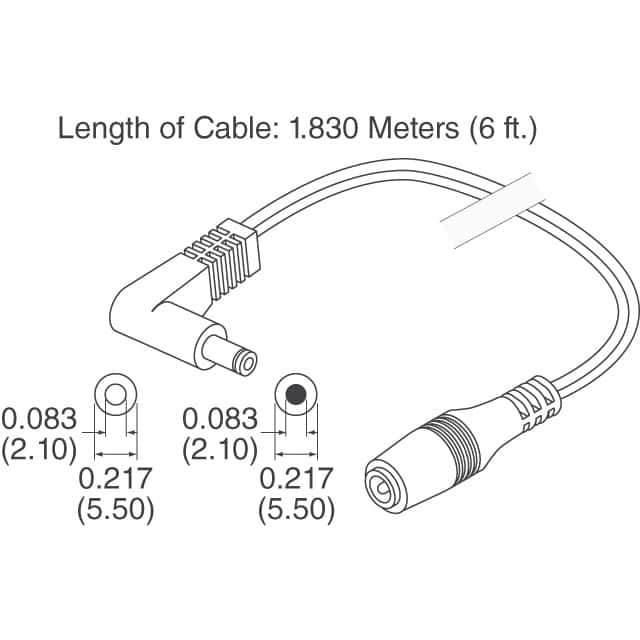 image of Barrel - Power Cables> CA-2213