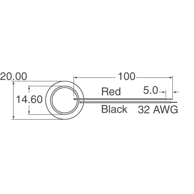 image of 蜂鸣器元件，压电弯曲器，压电蜂鸣器>CEB-20D64