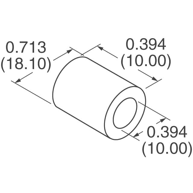 image of 铁氧体磁芯 - 电缆和布线>LFB180100-000 