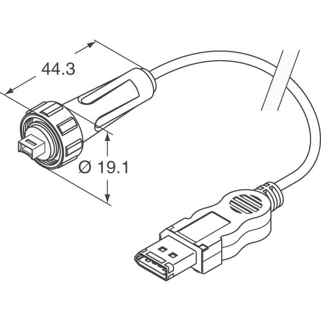 image of Firewire 电缆（IEEE 1394）>PX0418%2F2M00 