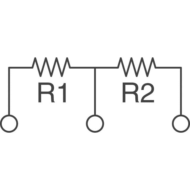 image of 电阻器网络，阵列ac
 Y1685V0001TT9W