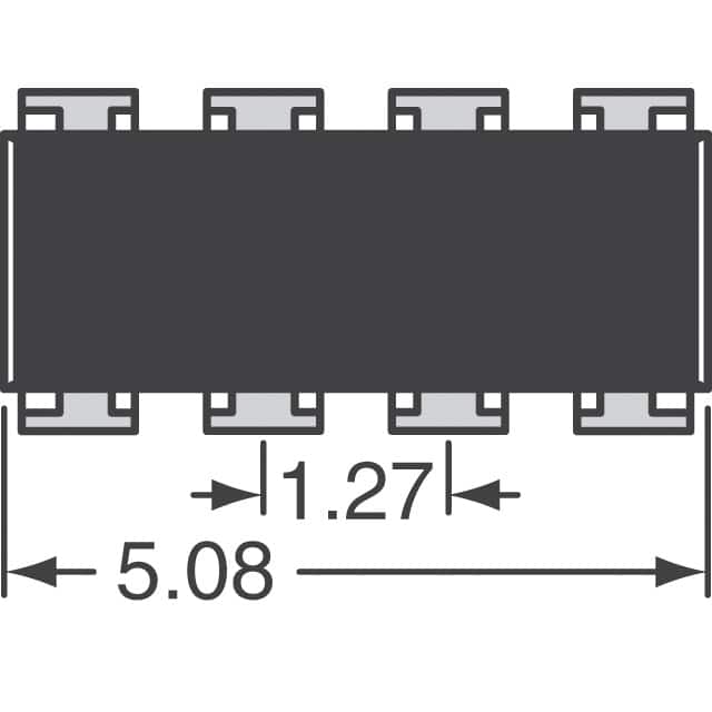 image of 电阻器网络，阵列ac
>YC324-JK-076K2L