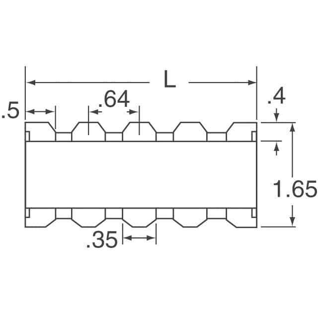 image of 电阻器网络，阵列ac
>746X101222JP