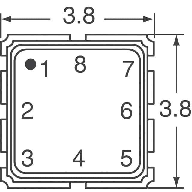 image of 单片晶体>ECS-38SMF45A15