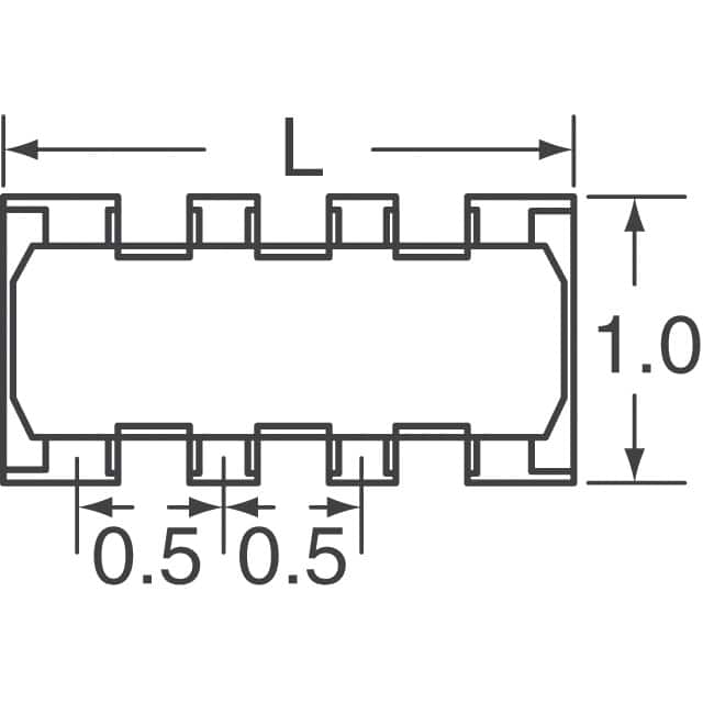 image of 电阻器网络，阵列ac
>MNR04M0ABJ221
