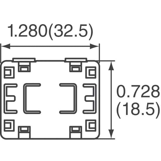 image of 铁氧体磁芯 - 电缆和布线> ZCAT08V-BK