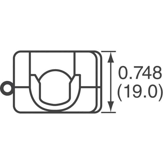 image of 铁氧体磁芯 - 电缆和布线>74271633S