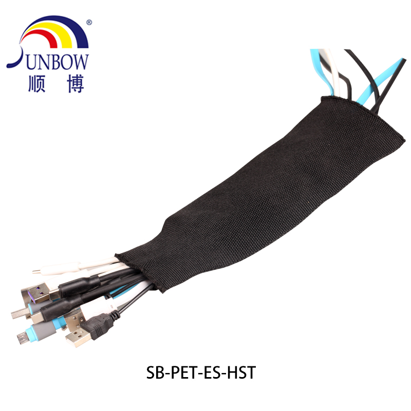 SB-PET-ES-HST  PET Heat Shrink Braided sleeve