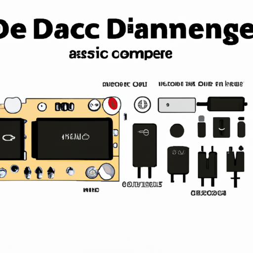 What components and modules does Digital converter DAC contain?