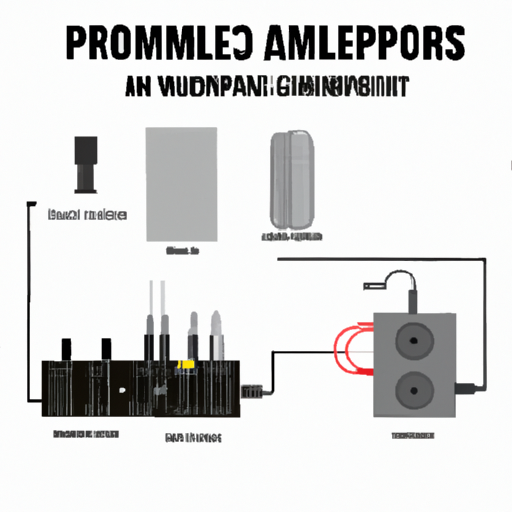 What components and modules does an amplifier power consist of?