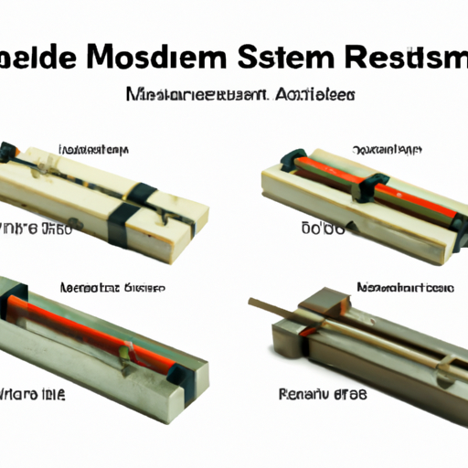 What are the differences between the categories and models of mainstream resistors?