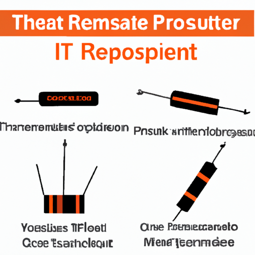 What product types do thermal resistors include?